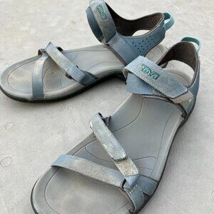 Teva Women's Verra sandals in Blue Mirage - Size 7.5